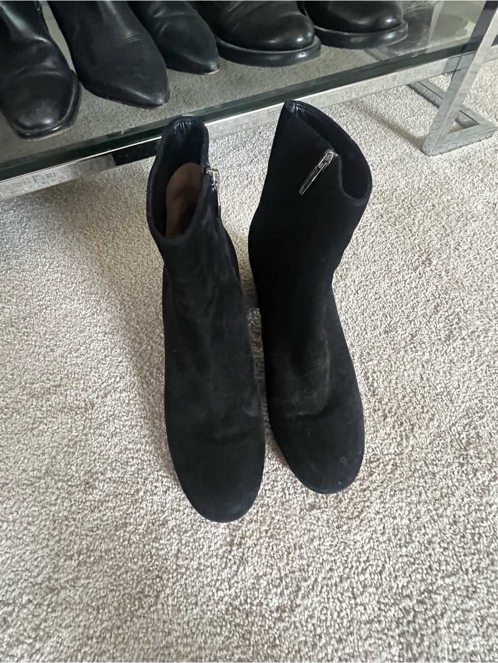 Gianvito Rossi Joelle Women's Suede Ankle Boots - Great for all day walking.